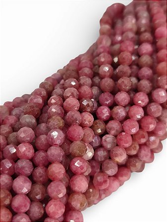 Turmalina Rosa Esfera Facetada