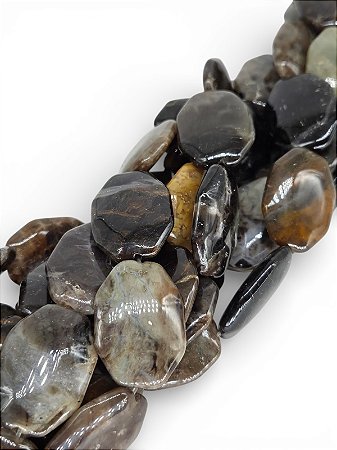 Jaspe Serpentina Chapa Octogonal