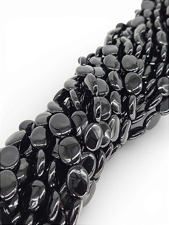 Ágata Negra Oval