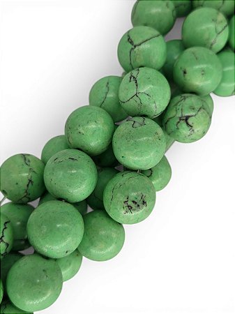 Howlita Verde Esfera Lisa