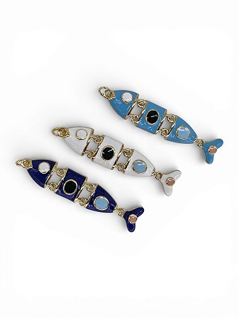 Peixe Articulado Esmaltado