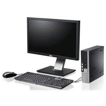 Dell Core i5 com 8GB de Memória DDR3 e HD 500GB + Monitor 19, teclado e mouse