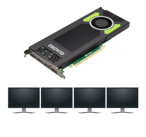 Placa de Vídeo NVIDIA Quadro M4000 GPU 8GB GDDR5 4x Displayport
