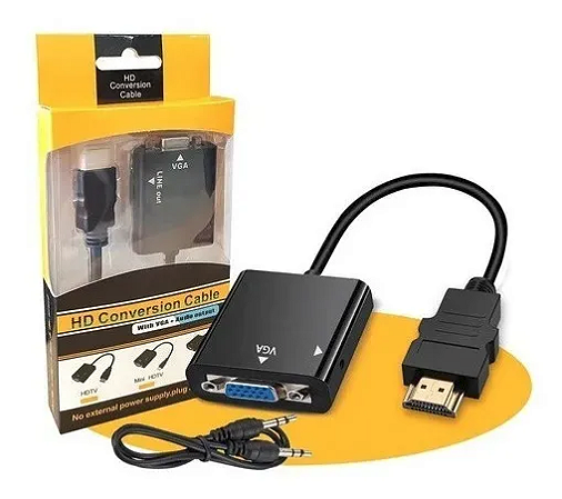 CONVERSOR HDMI PARA VGA