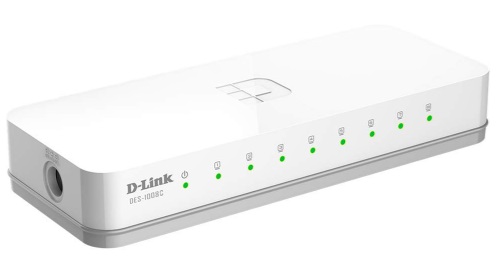 Switch de 8 Portas d-link des-1008c Ethernet 10/100 Mbps