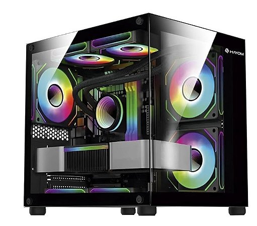 Computador gamer Intel Core I5 - 16GB de Ram - SSDM.2 256GB + HD 500GB - Placa de vídeo geforce gt730 4GB + Monitor de 23" Pol Teclado e Mouse