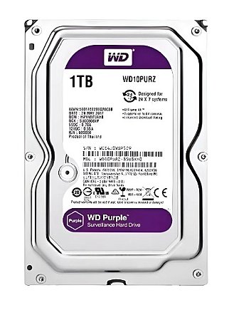 HD 1TB Western Digital Purple wd11purz - Novo
