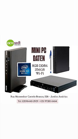 Mini PC Daten dc3d-u Core i5 8 geração - 8GB Ram - SSDM.2 256GB - Wind 11 pro