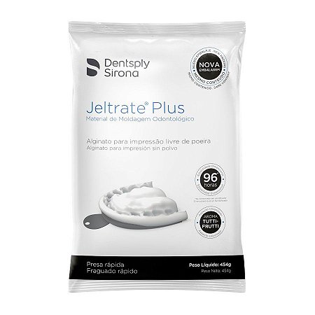 Jeltrate Plus Material De Moldagem Odontológico Alginato