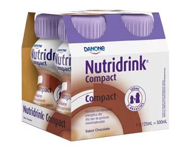 Nutridrink Compact - kit 4x125ml Chocolate / cx/6 uni