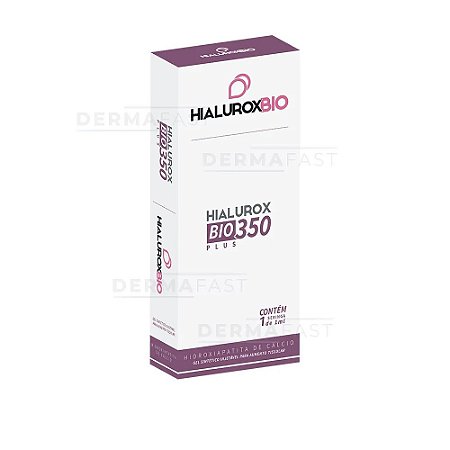 HIALUROX BIO 350 PLUS - BIOESTIMULADOR - HIDROXIAPATITA DE CALCIO - 350MG - 1ML - HIALUROX