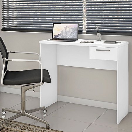 Escrvaninha / Home Office 1 Gaveta- Branca ou Preta