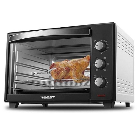 Forno Elétrico 48 Litros Com Espeto Giratório Best Plus 220V
