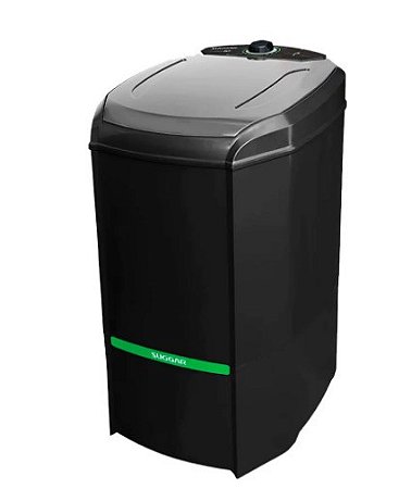 Tanquinho Suggar Lavamax Eco 10Kg Semiautomático Dispenser para Sabão - Preto - 220 V