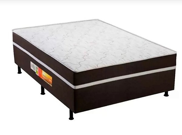 Cama Unibox Casal Ortosleep Espuma D-28 Selda de 7cm