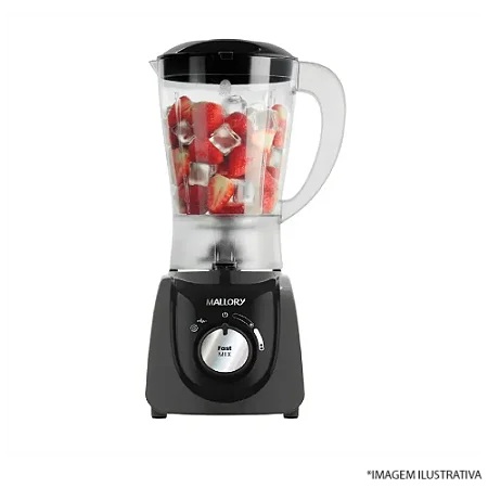 Liquidificador Mallory Flash Mix, Branco, 520W 2.1 L