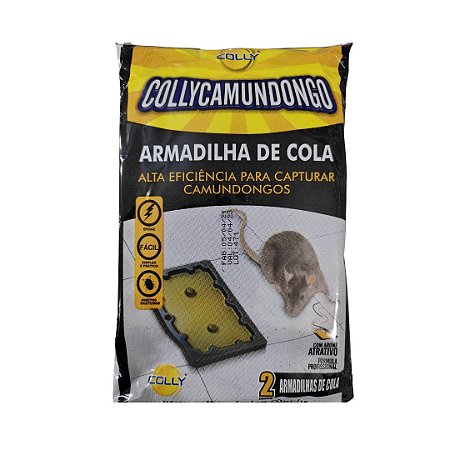 Armadilha de Cola Colly Camundongo 2 unidades