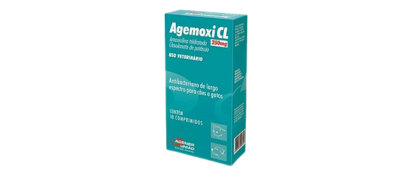 Agemoxi CL 250mg 10 comprimidos