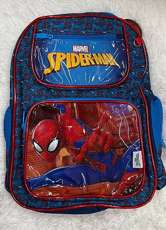Bolsa escolar (HOMEM ARANHA)