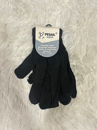 LUVA PRETA ADULTO