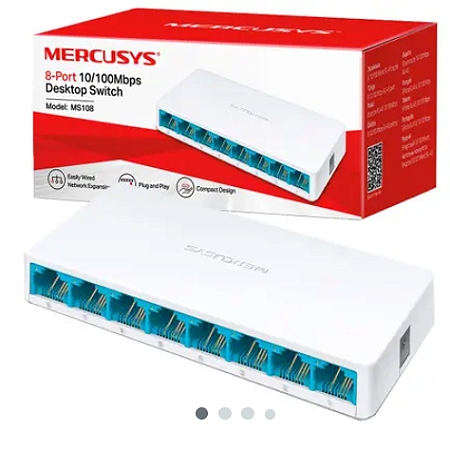 Switch 8-port 10/100 Mercusys