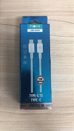 CABO INOVA (CBO-0009/TYPE-C TO TYPE -C)