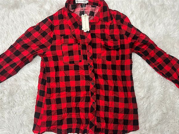 CAMISA XADREZ TAM GG