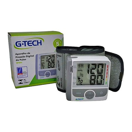 Medidor de Pressão Digital de Pulso Automático com indicador de arritmia|G-Tech - GP300