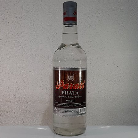 CACHAÇA PRATA PARATI - GR 965 ML