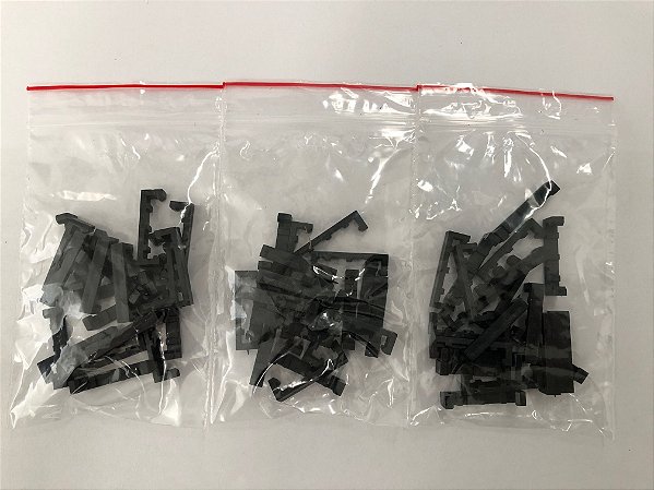 Kit Trava Plástica para reparo em Base de Carregador