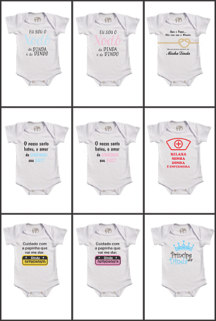 DUPLICADO - Body infantil Eu Curto Sertanejo com a Titia