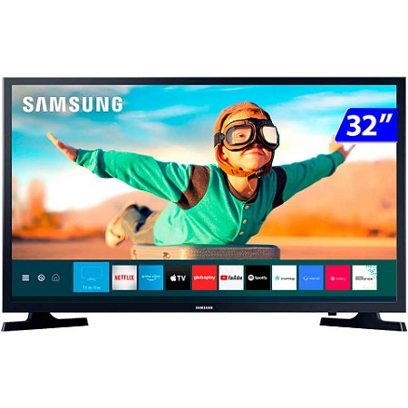 Smart TV LED 32" HD Wi-Fi Tizen HDR UN32T4300AGXZD - Samsung