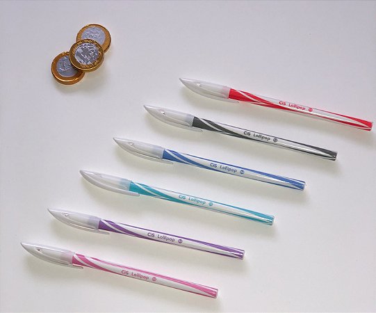 Caneta Esferográfica Lollipop