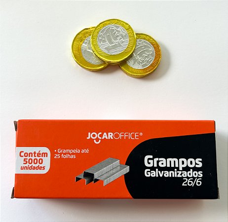 Grampo Galvanizado 26/6