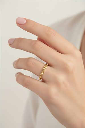Aliança De Ouro 18k - Rolemã 3,00MM
