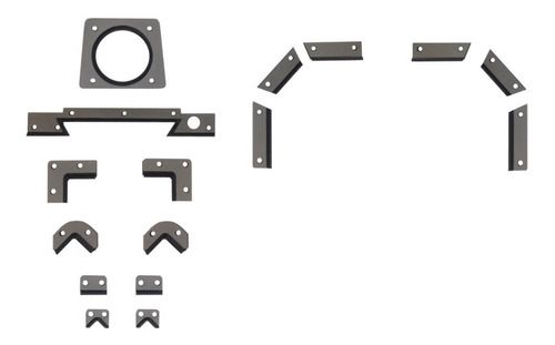 Raspadores / Limpadores Torno Nd Gpr Cnc Nardini 16 Peças