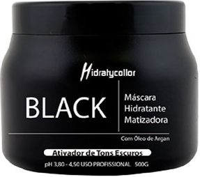 MÁSCARA HIDRATANTE MATIZADORA BLACK MAIRIBEL ÓLEO DE ARGAN 500GRAMAS