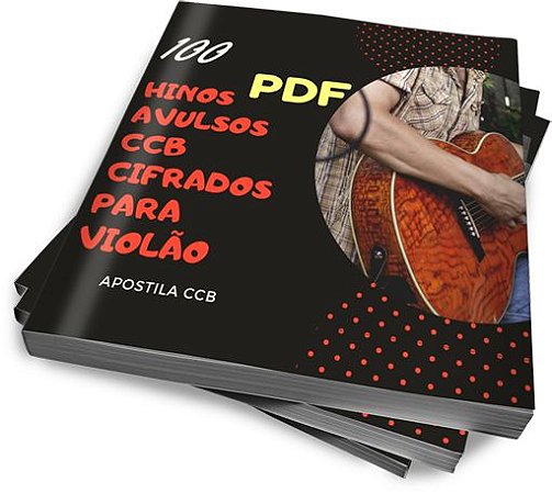 100 HINOS AVULSOS CCB PARA VIOLÃO (PDF)