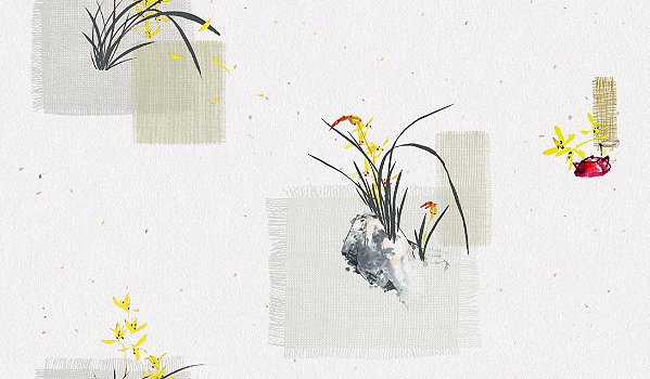 Papel de parede Iris 6605-1