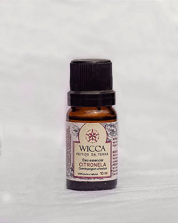Óleo essencial Citronela "Cymbopogon winterianus" 10ml