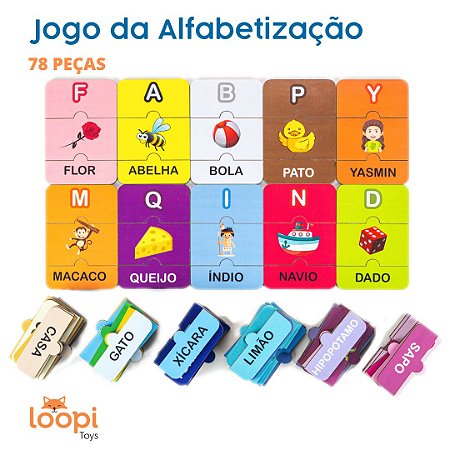 Jogo Da Alfabetiza O Loopi Toys Jogos Educativos