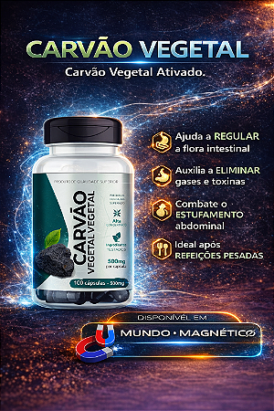 Carvão Vegetal Ativado