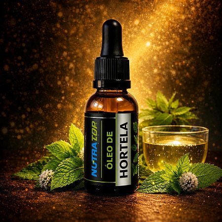 Óleo Essencial de Hortelã - Concentrado - NUTRATOP (Menta Piperita)