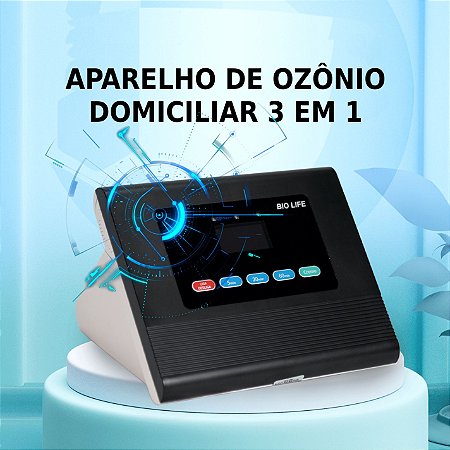 APARELHO DE OZONIO DOMICILIAR (OZONIOTERAPIA EM CASA)