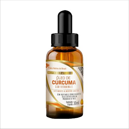 Óleo de Cúrcuma com Vitamina E