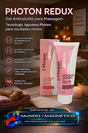 Creme Photon Redux (Gel com tecnologia japonesa para celulite)