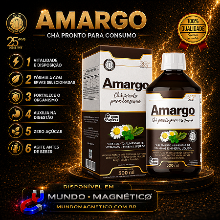Amargo - 500ml (Detox e digestivo)