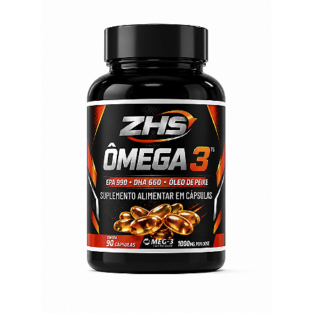 Ômega 3 ZHS - Qualidade Premium (MEG3 TG)