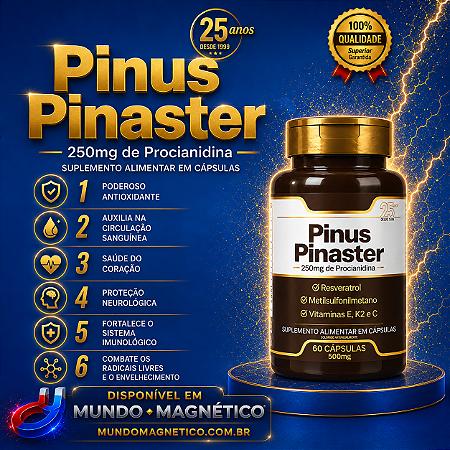 Pinus Pinaster - Fórmula Antioxidante Avançada