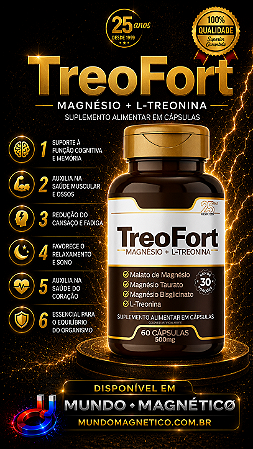 Magnésio Triplo TREOFORT